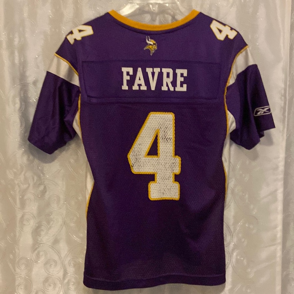 Reebok Minnesota Vikings Brett Favre Jersey Women’s Size Medium 💥